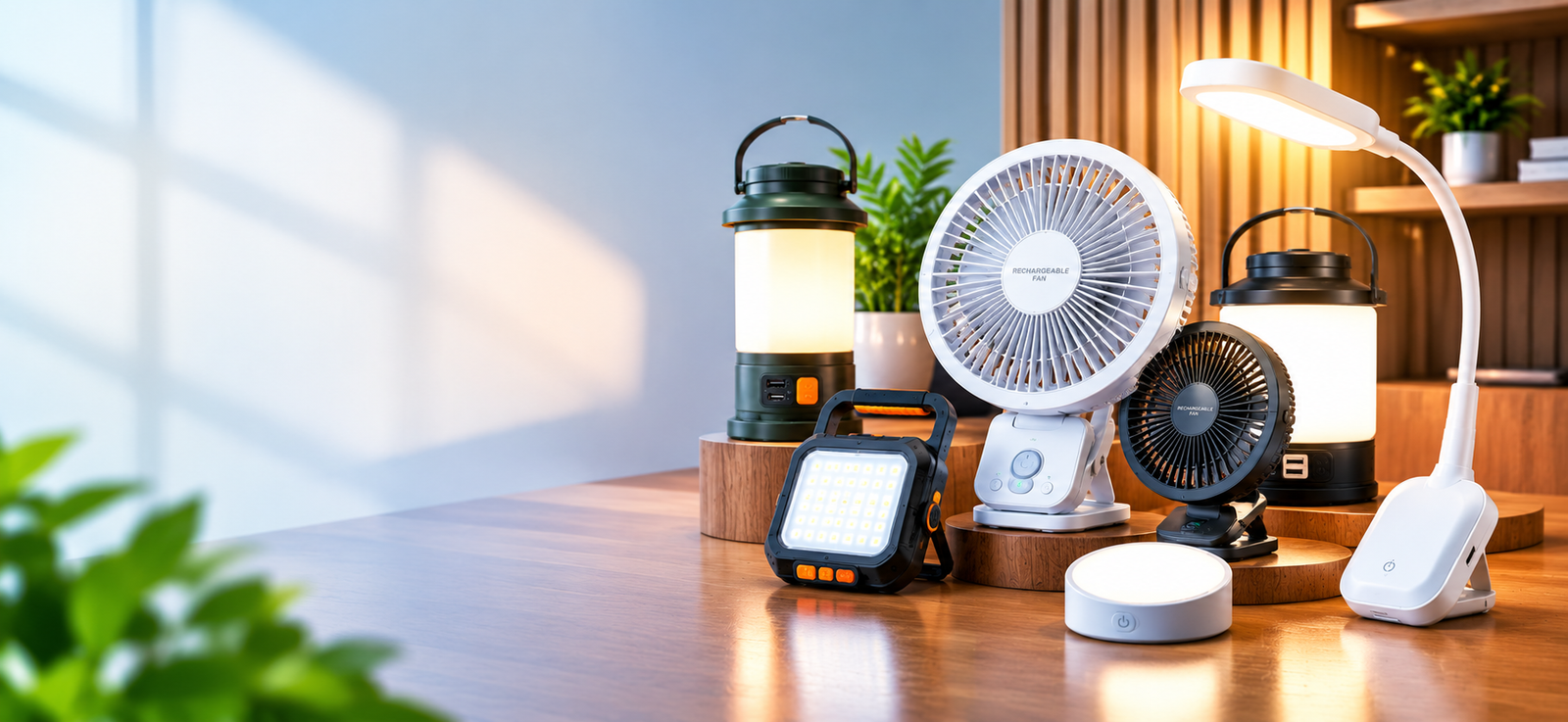 Rechargeable Fan & Lighting Solutions